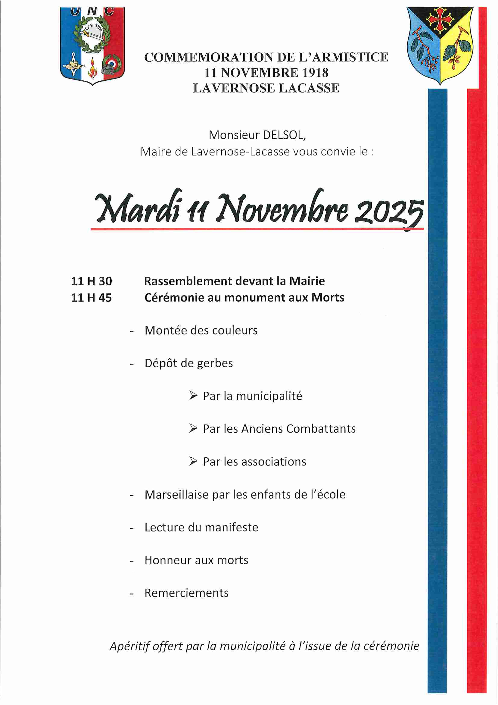 AFFICHE 11 11 2024